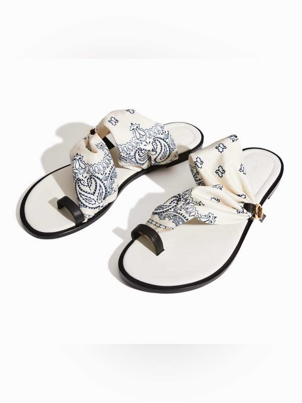 Tory Burch The Selby Scarf Sandal